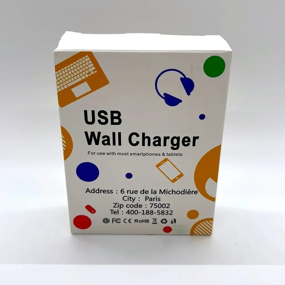 NWT USB Dual Double Charging Cube
